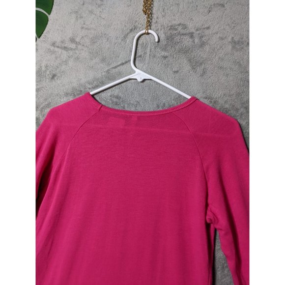 🍑COL STORY Women Knit Sweater Pullover Long Sleeve Solid Pink LARGE(12-14) - Picture 7 of 10